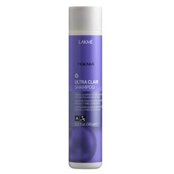 Lakme Teknia Ultra clair shampoo - шампунь тонирующий для светлых оттенков волос 300 мл