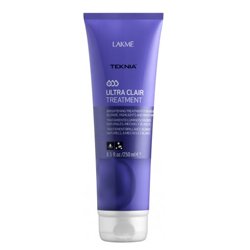 Lakme Teknia Ultra Сlair treatment - Средство придающее блеск светлым оттенкам волос 250 мл