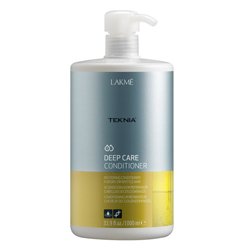Lakme Teknia Deep care conditioner - кондиционер восстанавливающий, для сухих или поврежденных волос 1000 мл