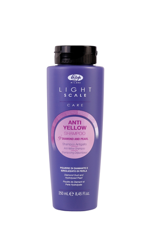 Light Scale Care Anti Yellow Shampoo 250 ml -Шампунь для осветленных, мелированных и седых волос, нейтрализующий желтизну 250 мл