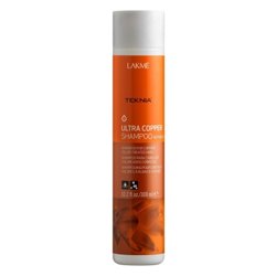 Lakme Teknia Ultra copper shampoo - Шампунь для поддержания оттенка окрашенных волос "Медный" 300 мл