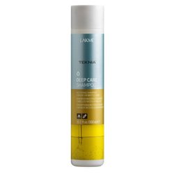 Lakme Teknia Deep care shampoo - шампунь восстанавливающий, для сухих или поврежденных волос 300 мл